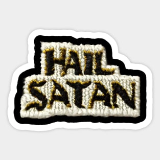 Hail Satan Sticker